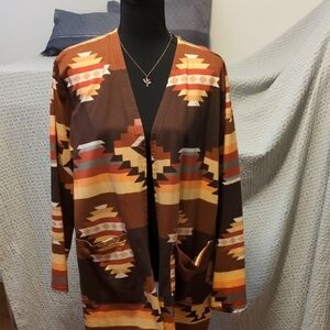 Southwestern Patterned Women's Blazer
